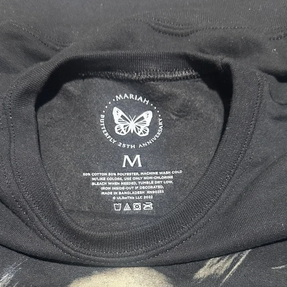 Mariah Carey butterfly 25th Anniversary crewneck - Picture 4 of 4
